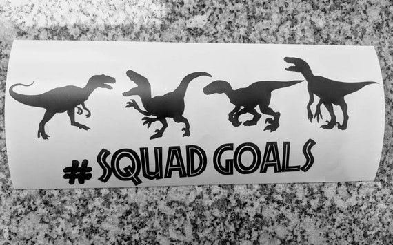 Download Squad Goals Raptors Decal Etsy Yellowimages Mockups