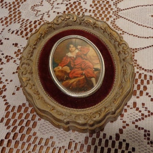 Viktorianische Jungen Cameo Porträt - Sir ThomasLawrence-The Red Boy - 6-581