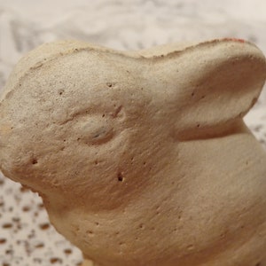 Vintage Concrete Rabbits - Cement Garden Rabbit Statues - Sold ...