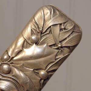 Antique Sterling Silver Match Holder - Sterling Vesta Case by Whiting and Company - 25-133