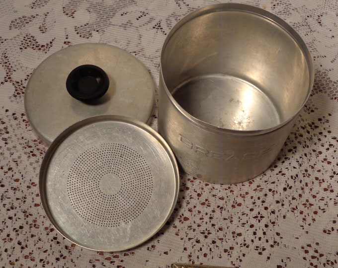 Aluminum Grease Jar Aluminum Grease Container 201026 Etsy