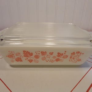 Pyrex Gooseberry Refrigerator Dishes - Etsy