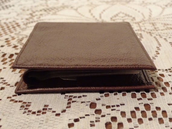 Leather Wallet by Buxton - Men's Dark Brown Leath… - image 9