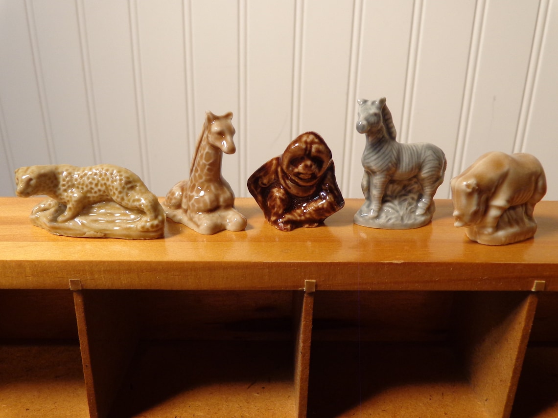 Wade England Figurines Wade Red Rose Tea Figurines Each Etsy