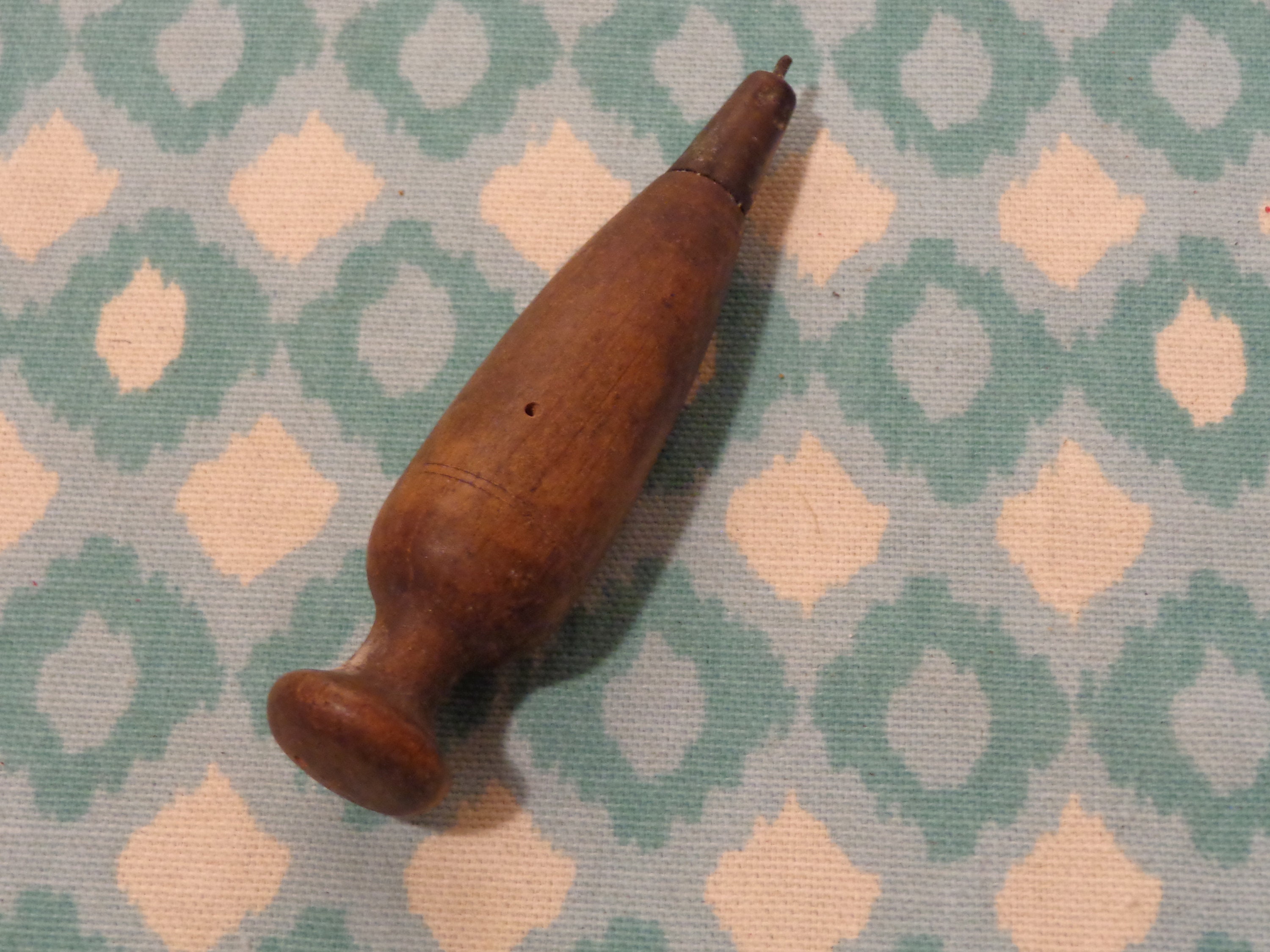 Antique Awl Wood and Brass Scratch Awl 21819 Etsy