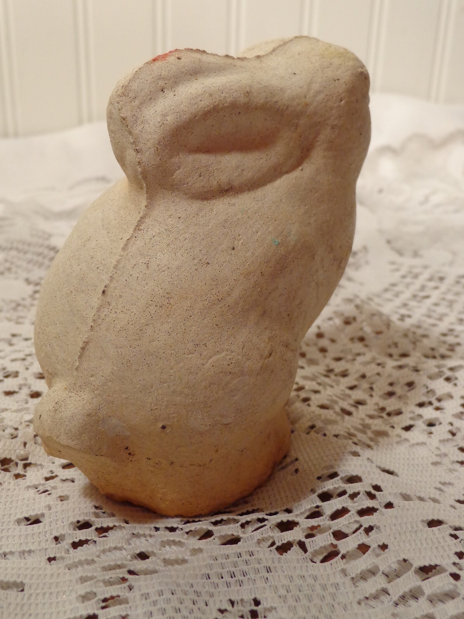 Vintage Concrete Rabbits Cement Garden Rabbit Statues Sold | Etsy