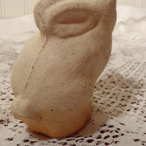 Vintage Concrete Rabbits - Cement Garden Rabbit Statues - Sold ...