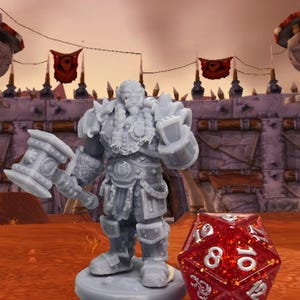 Orcish Horde Heroes – 32mm Resin Fantasy Miniature Champions