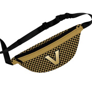 Trendy Checkered Fanny Pack - Stylish Belt Bag for Festivals, Travel, Concerts, Outdoor Activities, Everyday Use