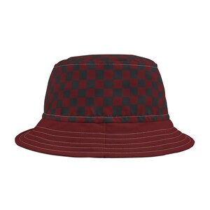 South Carolina Checkerboard Bucket Hat, Trendy Summer Accessory, Casual Outdoor Wear, Gift for Him or Her, Festival Style Hat