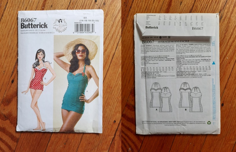 Butterick Plus Size Patterns Etsy