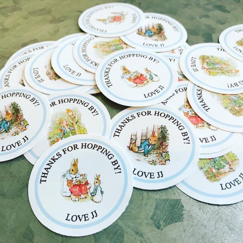 Beatrix Potter Peter Rabbit Sticker Labels