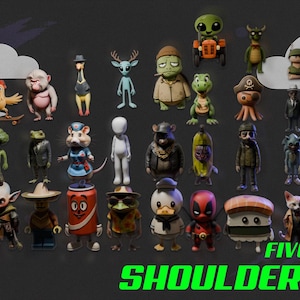 Fivem Clothing | SHOULDER PETS x35