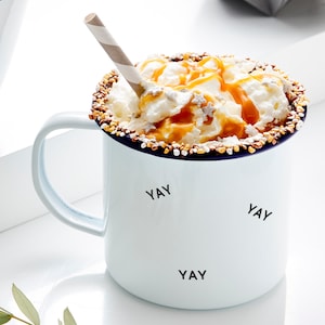 Little Words Personalised Enamel Mug