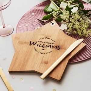 Wedding Personalised Chopping/Cheese Board