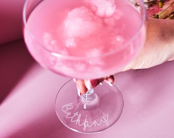 Personalised Cocktail Glass For Her