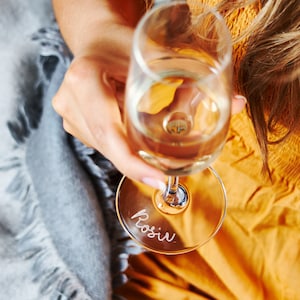 Engraved Personalised Champagne Flute