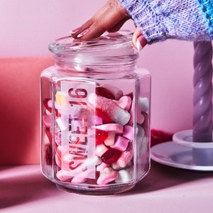 Barattolo personalizzato Sweet 16 Sweetie