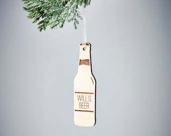 Personalised Beer Bottle Decoration