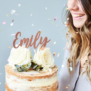 Personalisierter Cake Topper