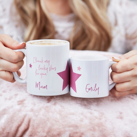 Personalised His And Hers Mugs By Sophia Victoria Joy