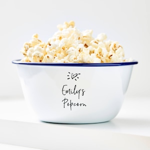 Children's Personalised Popcorn Bowl