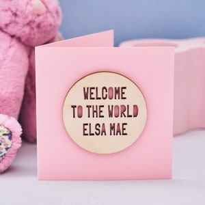 Nuovo biglietto personalizzato per bambini