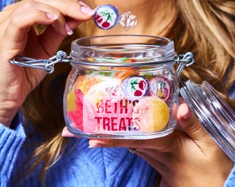 Personalised Glass Treat Jar