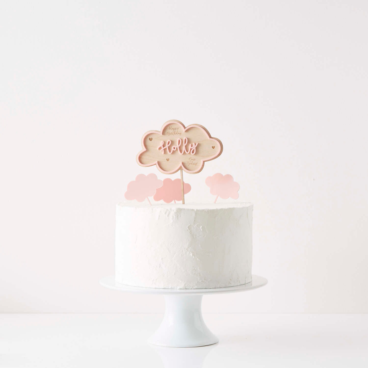 Personalised Clouds Birthday Cake Topper - Etsy