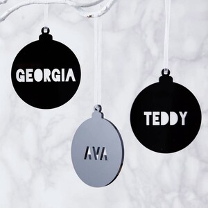 Personalised Christmas Bauble Decoration image 3