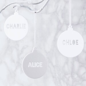 Personalised Christmas Bauble Decoration image 4