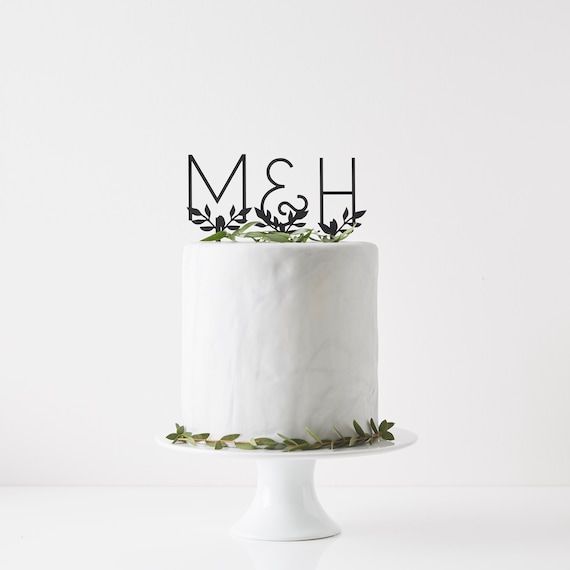 Personalised Letters Cake Topper 