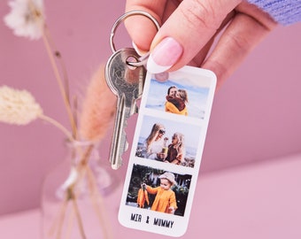 Personalised Photo Strip Keyring