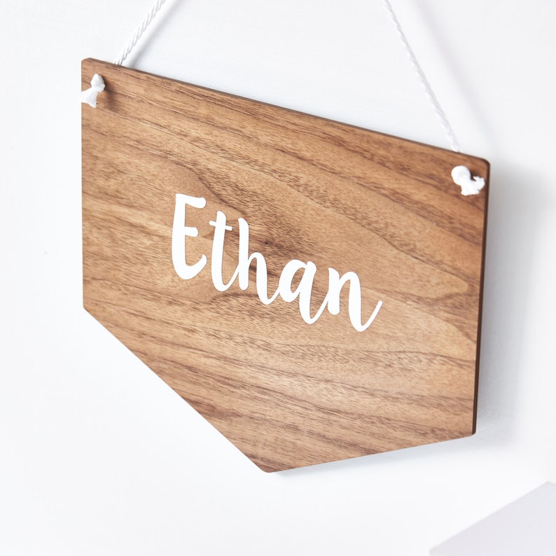 Personalised Children's Wooden Wall Art image 3