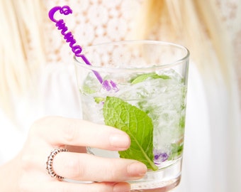 Personalisierter Cocktail Drink Rührer