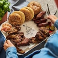 Personalized BBQ Serving Tray | Custom Grill Gift for Dad | Fathers day Gift