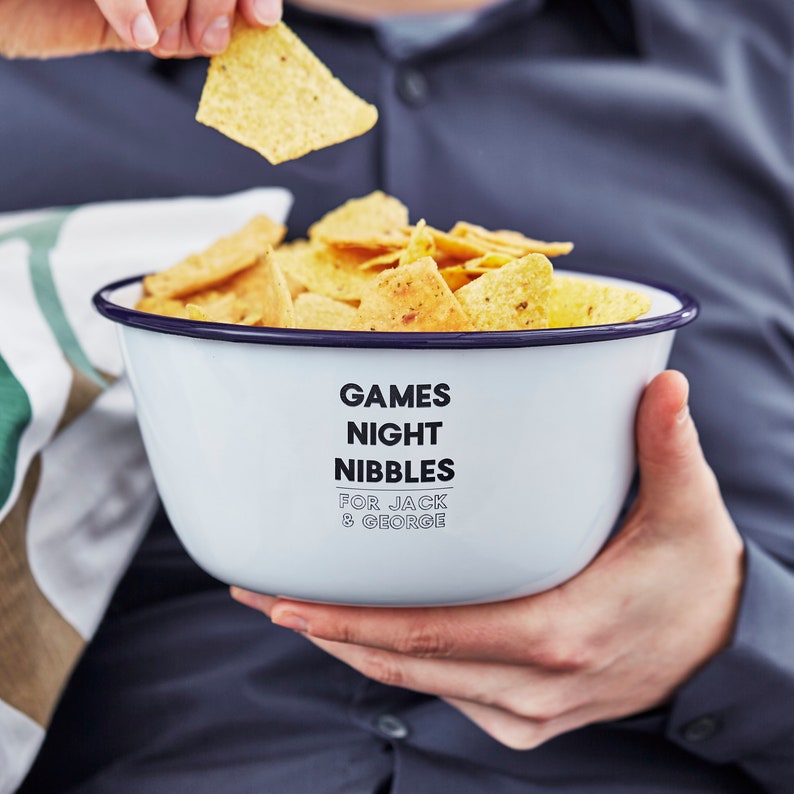 Personalised Snack Bowl Etsy UK