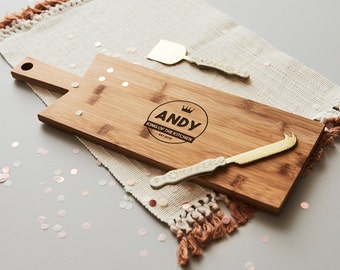 Personalised Chopping/Cheese Board For Dad | Fathers Day Gift