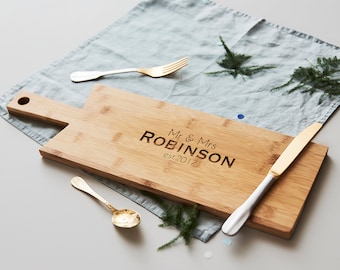 Personalised Anniversary Chopping/Cheese Board
