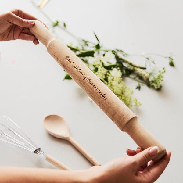 Rolling Pin in legno personalizzato