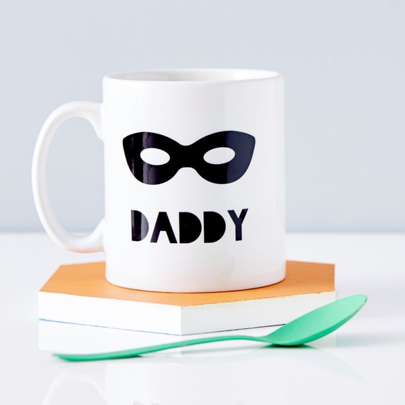 Personalised Superhero Mug | Fathers Day Gift