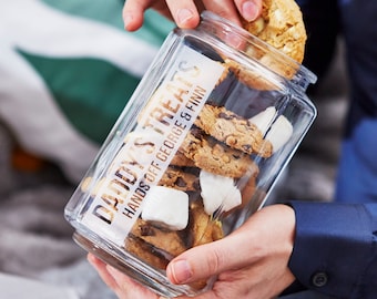 Pot de rangement personnalisé pour friandises | Cadeau fête des pères