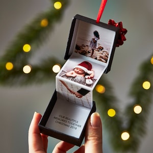 Personalised Photo Christmas Decoration