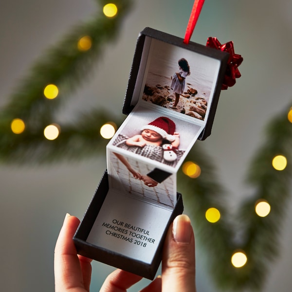 Personalisiertes Foto Weihnachtsdekoration