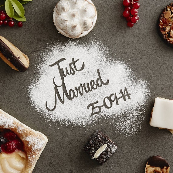 Lot de 7 pochoirs de décoration de gâteau de mariage pour les amateurs de pâtisserie