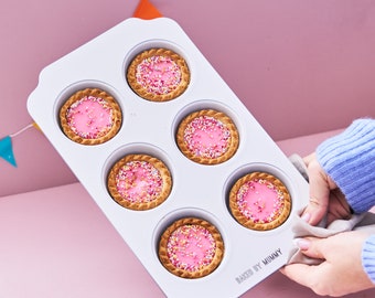 Personalised Baked By Cupcake Tin