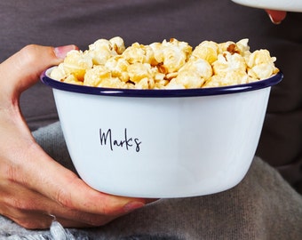 Personalised Men's Popcorn Bowl