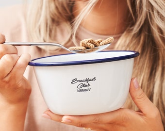 Enamel Personalised Bowl For Her