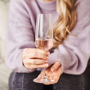 Personalised Prosecco / Champagne Flute