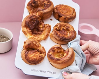 Personalised Enamel Yorkshire Pudding Tin